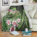 New Zealand Aotearoa Kakapo Blanket Maori Pattern With Manuka Galaxy Style - Aussie Hoodie