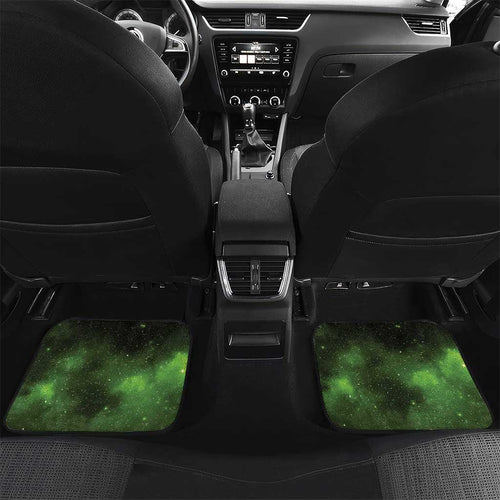 New Zealand Aotearoa Kakapo Car Mats Maori Pattern With Manuka Galaxy Style - Aussie Hoodie