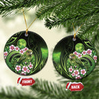 New Zealand Aotearoa Kakapo Ceramic Ornament Maori Pattern With Manuka Galaxy Style - Aussie Hoodie