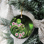 New Zealand Aotearoa Kakapo Ceramic Ornament Maori Pattern With Manuka Galaxy Style - Aussie Hoodie
