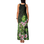 New Zealand Aotearoa Kakapo Family Matching Tank Maxi Dress and Hawaiian Shirt Maori Pattern With Manuka Galaxy Style - Aussie Hoodie