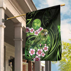 New Zealand Aotearoa Kakapo Garden Flag Maori Pattern With Manuka Galaxy Style - Aussie Hoodie