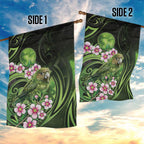 New Zealand Aotearoa Kakapo Garden Flag Maori Pattern With Manuka Galaxy Style - Aussie Hoodie