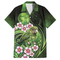 New Zealand Aotearoa Kakapo Hawaiian Shirt Maori Pattern With Manuka Galaxy Style - Aussie Hoodie