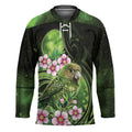 New Zealand Aotearoa Kakapo Hockey Jersey Maori Pattern With Manuka Galaxy Style - Aussie Hoodie