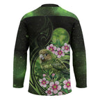 New Zealand Aotearoa Kakapo Hockey Jersey Maori Pattern With Manuka Galaxy Style - Aussie Hoodie