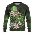 New Zealand Aotearoa Kakapo Ugly Christmas Sweater Maori Pattern With Manuka Galaxy Style - Aussie Hoodie