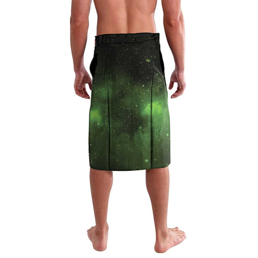 New Zealand Aotearoa Kakapo Lavalava Maori Pattern With Manuka Galaxy Style - Aussie Hoodie