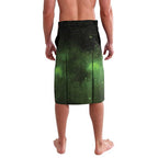 New Zealand Aotearoa Kakapo Lavalava Maori Pattern With Manuka Galaxy Style - Aussie Hoodie