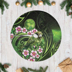 New Zealand Aotearoa Kakapo Tree Skirt Maori Pattern With Manuka Galaxy Style - Aussie Hoodie