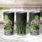 New Zealand Aotearoa Kakapo Tumbler Cup Maori Pattern With Manuka Galaxy Style - Aussie Hoodie