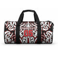 Custom Aotearoa Ngapuhi Duffle Bag Maori Tribal Pattern Mix Poutama