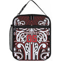 Custom Aotearoa Ngapuhi Lunch Bag Maori Tribal Pattern Mix Poutama
