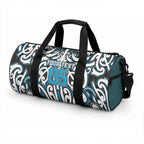 Custom Aotearoa Ngati Porou Duffle Bag Maori Tribal Pattern Mix Poutama