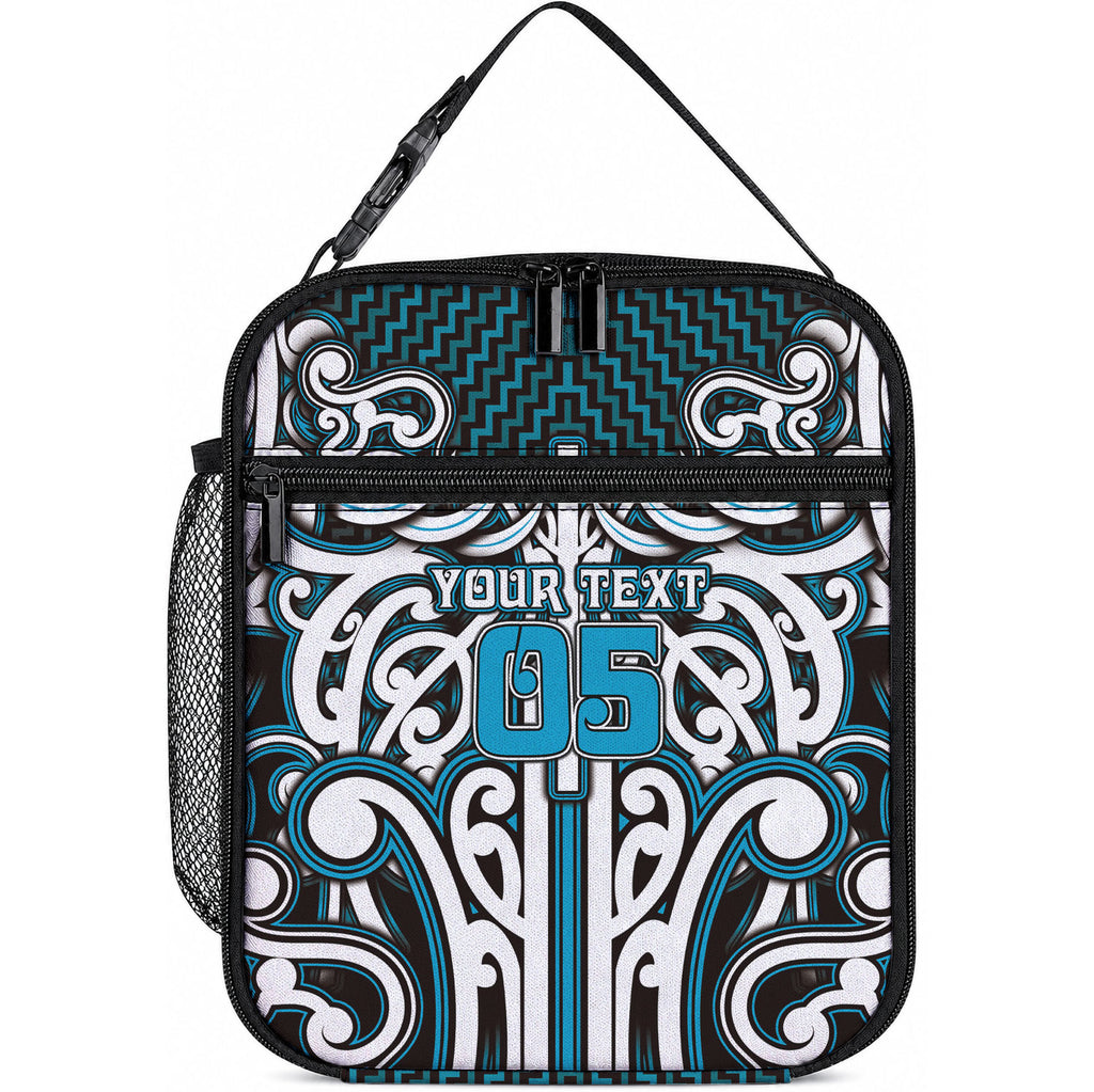 Custom Aotearoa Ngati Porou Lunch Bag Maori Tribal Pattern Mix Poutama