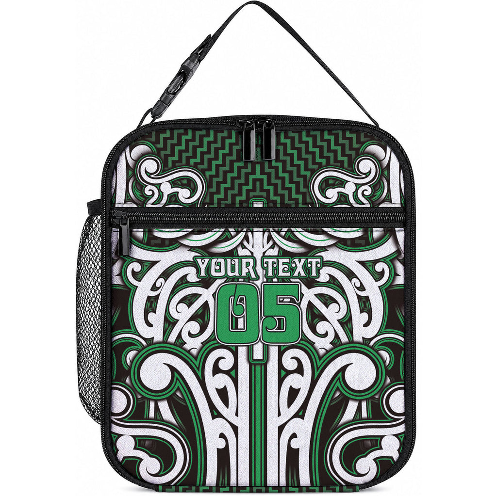 Custom Aotearoa Ngai Tahu Lunch Bag Maori Tribal Pattern Mix Poutama