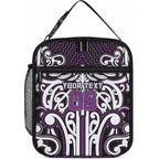 Custom Aotearoa Rangitane Lunch Bag Maori Tribal Pattern Mix Poutama