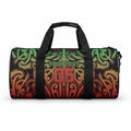 Custom Aotearoa Tuhoe Duffle Bag Maori Tribal Pattern Mix Poutama