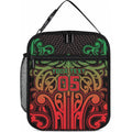 Custom Aotearoa Tuhoe Lunch Bag Maori Tribal Pattern Mix Poutama