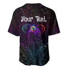 I See Your True Colors Personalised Baseball Jersey Autism Awareness
