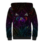I See Your True Colors Personalised Sherpa Hoodie Autism Awareness