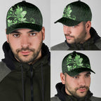 Matariki New Zealand Classic Cap Maori Pattern Green Galaxy