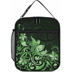 Matariki New Zealand Lunch Bag Maori Pattern Green Galaxy