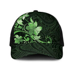 Matariki New Zealand Mesh Trucker Cap Maori Pattern Green Galaxy
