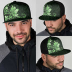 Matariki New Zealand Mesh Trucker Cap Maori Pattern Green Galaxy
