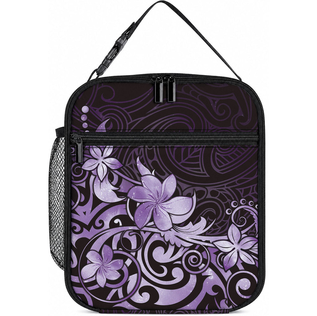 Matariki New Zealand Lunch Bag Maori Pattern Purple Galaxy