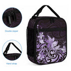 Matariki New Zealand Lunch Bag Maori Pattern Purple Galaxy