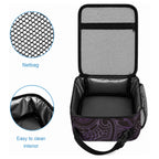 Matariki New Zealand Lunch Bag Maori Pattern Purple Galaxy