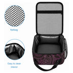 Matariki New Zealand Lunch Bag Maori Pattern Pink Galaxy