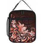 Matariki New Zealand Lunch Bag Maori Pattern Red Galaxy