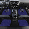 Personalised New Zealand Aotearoa Car Mats Blue Marlin Fishing Maori Pattern