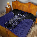 New Zealand Aotearoa Quilt Blue Marlin Fishing Maori Pattern