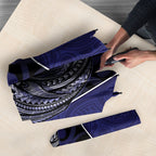 New Zealand Aotearoa Umbrella Blue Marlin Fishing Maori Pattern