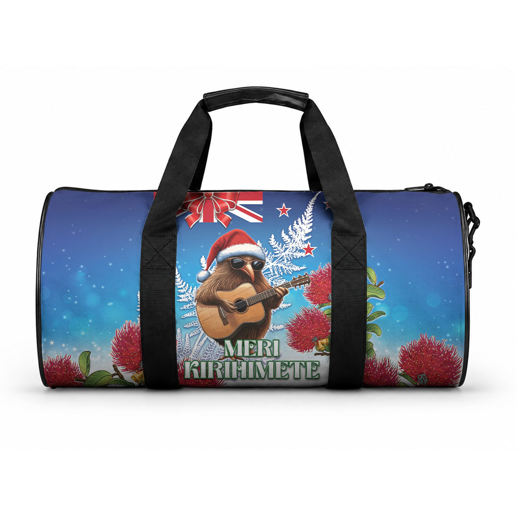 New Zealand Kiwi Christmas Duffle Bag Xmas Vibe