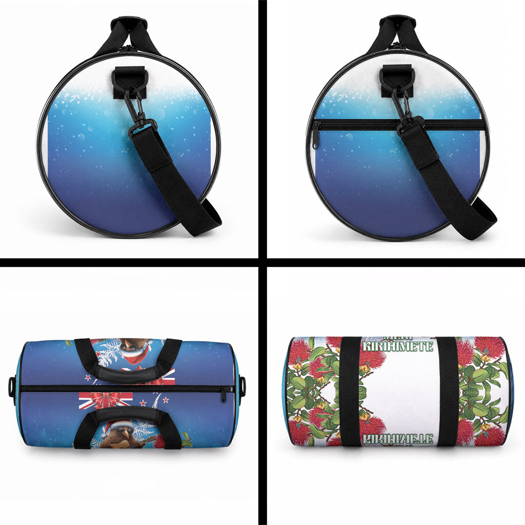 New Zealand Kiwi Christmas Duffle Bag Xmas Vibe