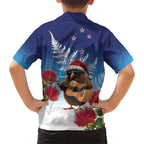 New Zealand Kiwi Christmas Hawaiian Shirt Xmas Vibe
