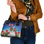 New Zealand Kiwi Christmas Shoulder Handbag Xmas Vibe