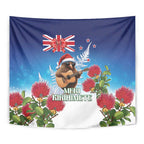 New Zealand Kiwi Christmas Tapestry Xmas Vibe