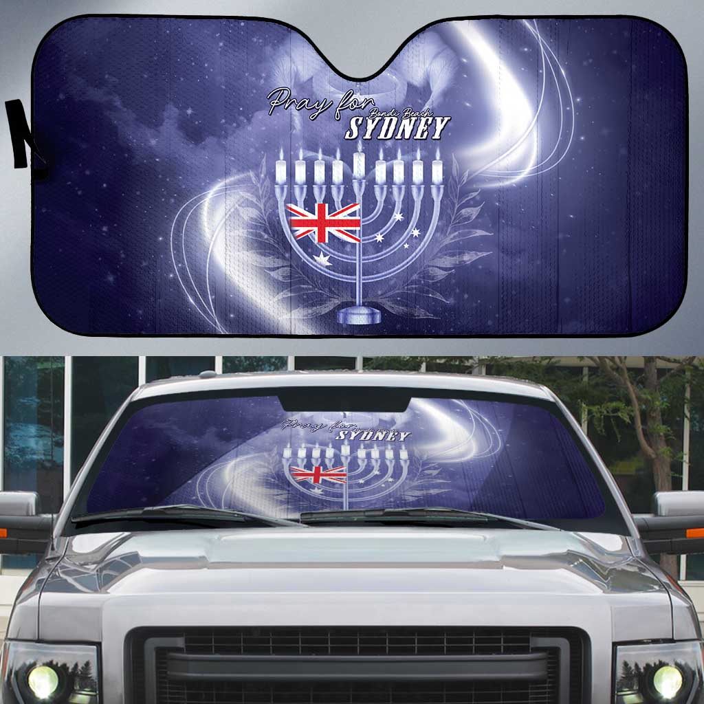 Pray For Bondi Sydney Auto Sun Shade We Are All Bondi - Aussie Hoodie