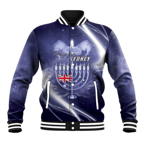 Pray For Bondi Sydney Baseball Jacket We Are All Bondi - Aussie Hoodie