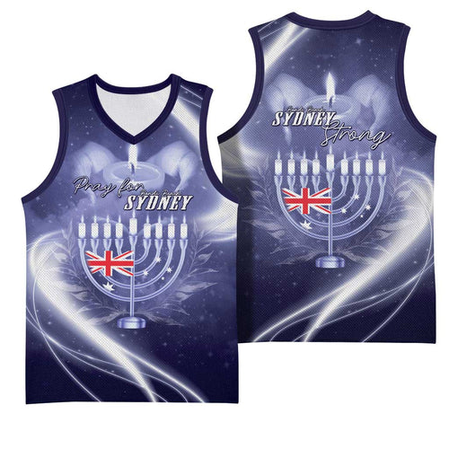 Pray For Bondi Sydney Basketball Jersey We Are All Bondi - Aussie Hoodie