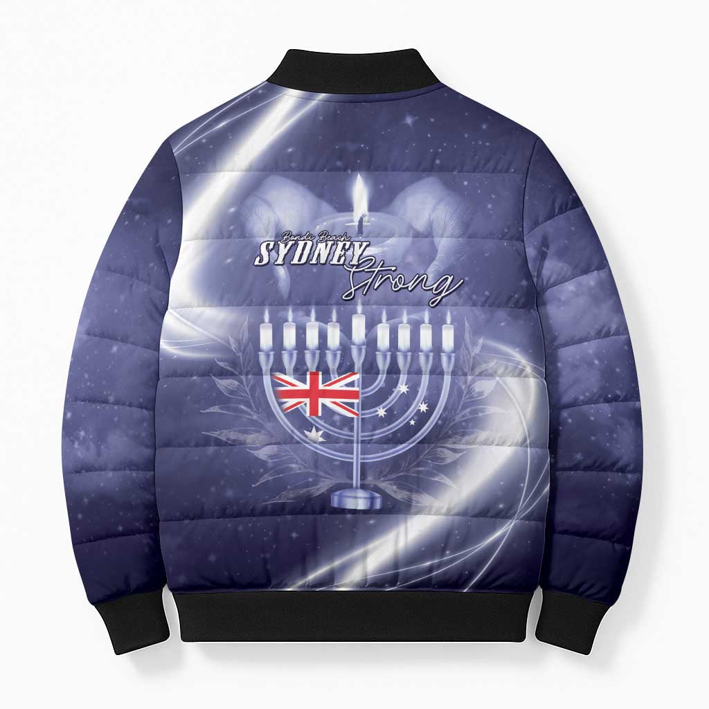 Pray For Bondi Sydney Bomber Puffer Jacket We Are All Bondi - Aussie Hoodie