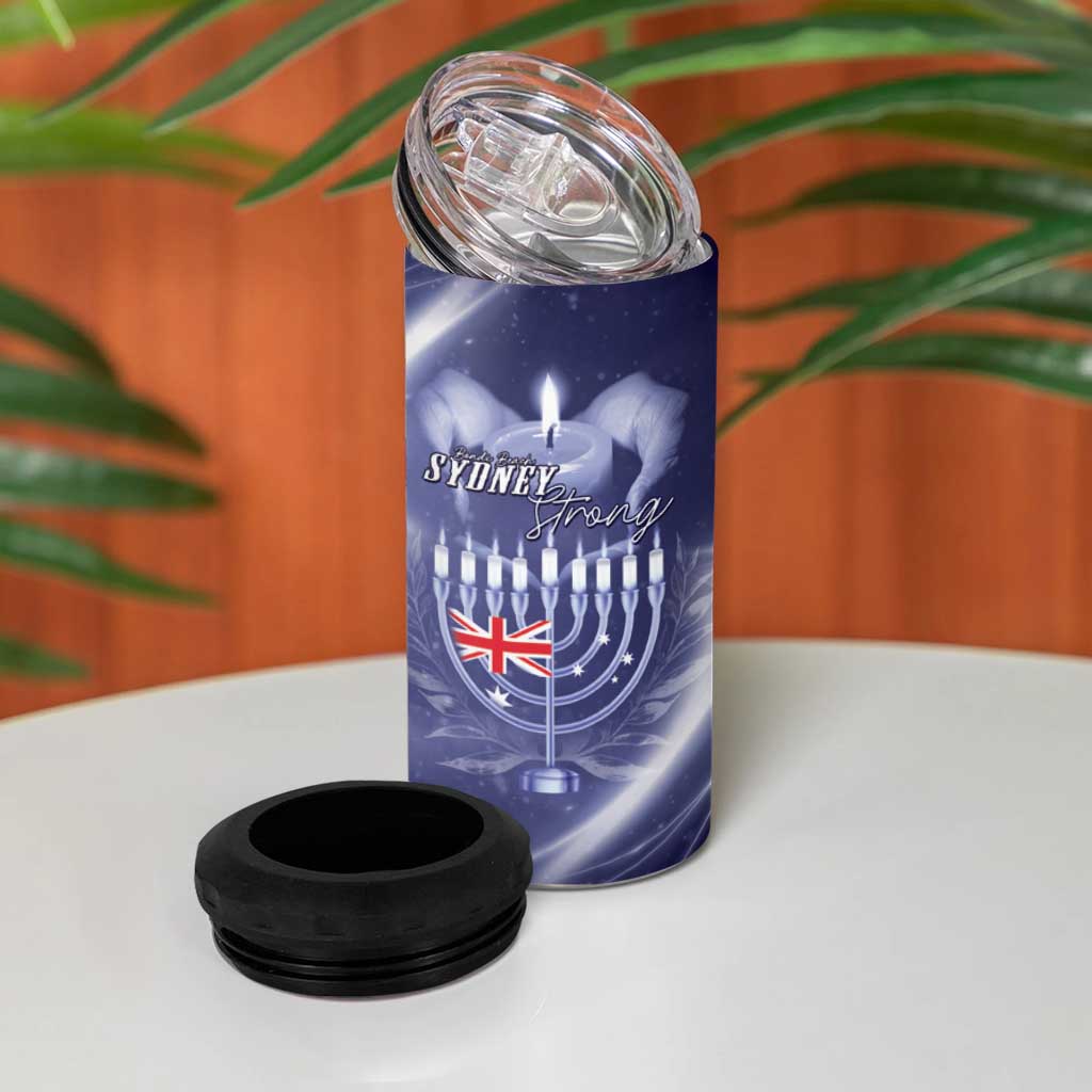 Pray For Bondi Sydney 4 in 1 Can Cooler Tumbler We Are All Bondi - Aussie Hoodie