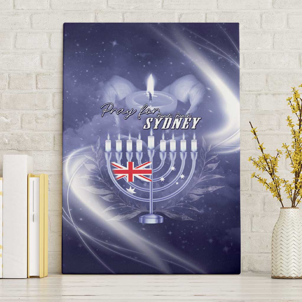 Pray For Bondi Sydney Canvas Wall Art We Are All Bondi - Aussie Hoodie