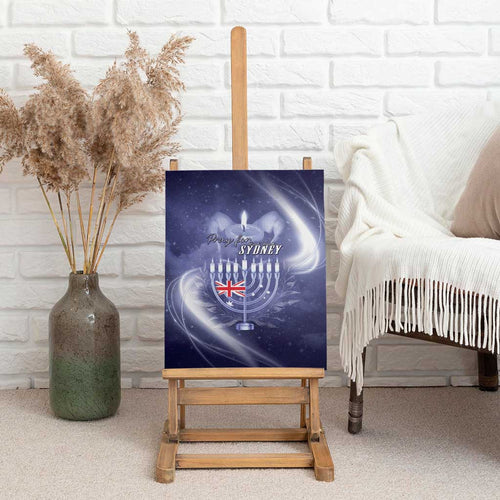 Pray For Bondi Sydney Canvas Wall Art We Are All Bondi - Aussie Hoodie