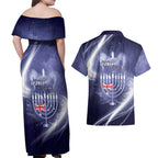 Pray For Bondi Sydney Couples Matching Off Shoulder Maxi Dress and Hawaiian Shirt We Are All Bondi - Aussie Hoodie